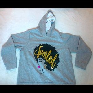 “SPOILED” Afrocentric hoodie